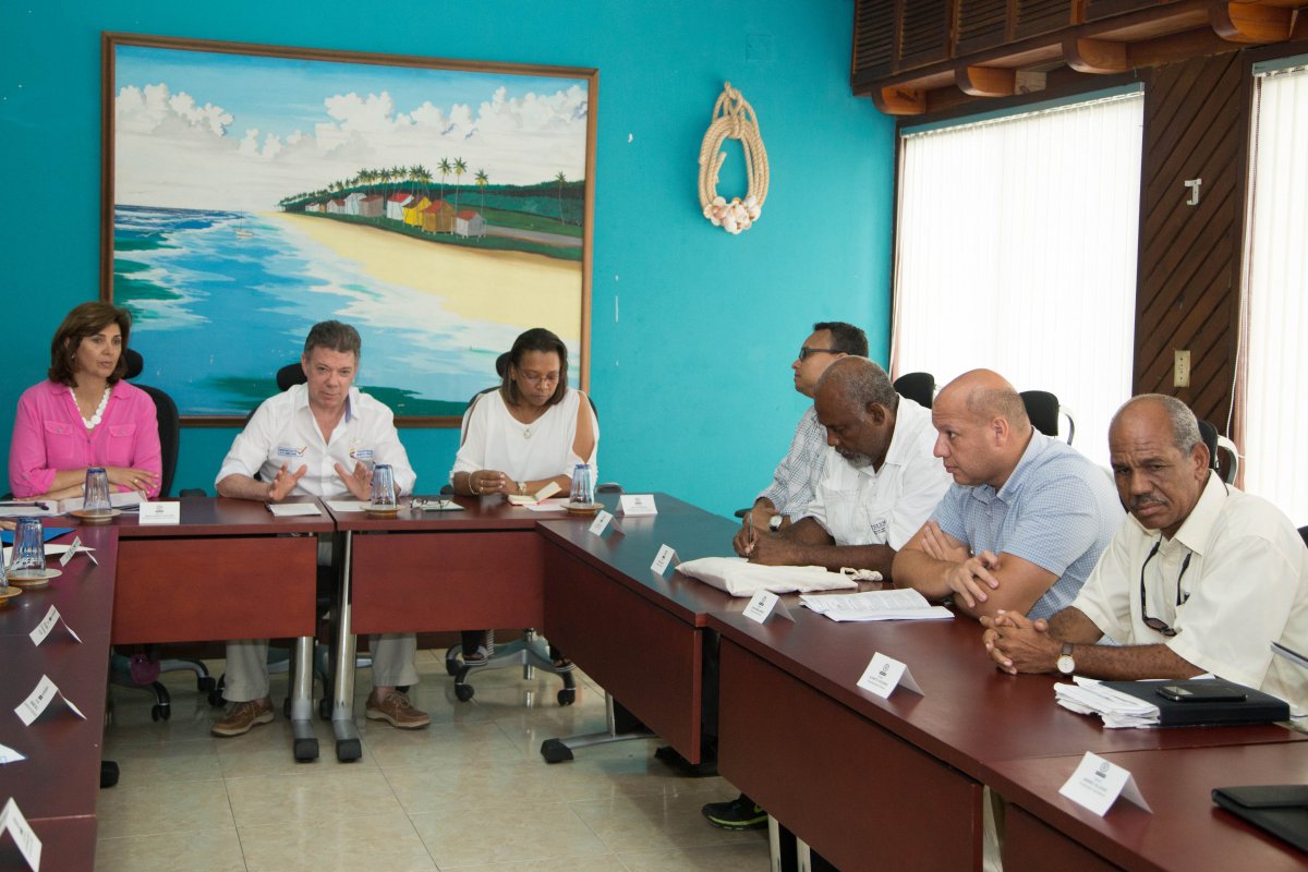 Comisión Intersectorial realizada en San Andrés