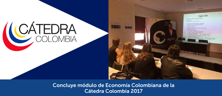 Concluye módulo de Economía Colombiana de la Cátedra Colombia 