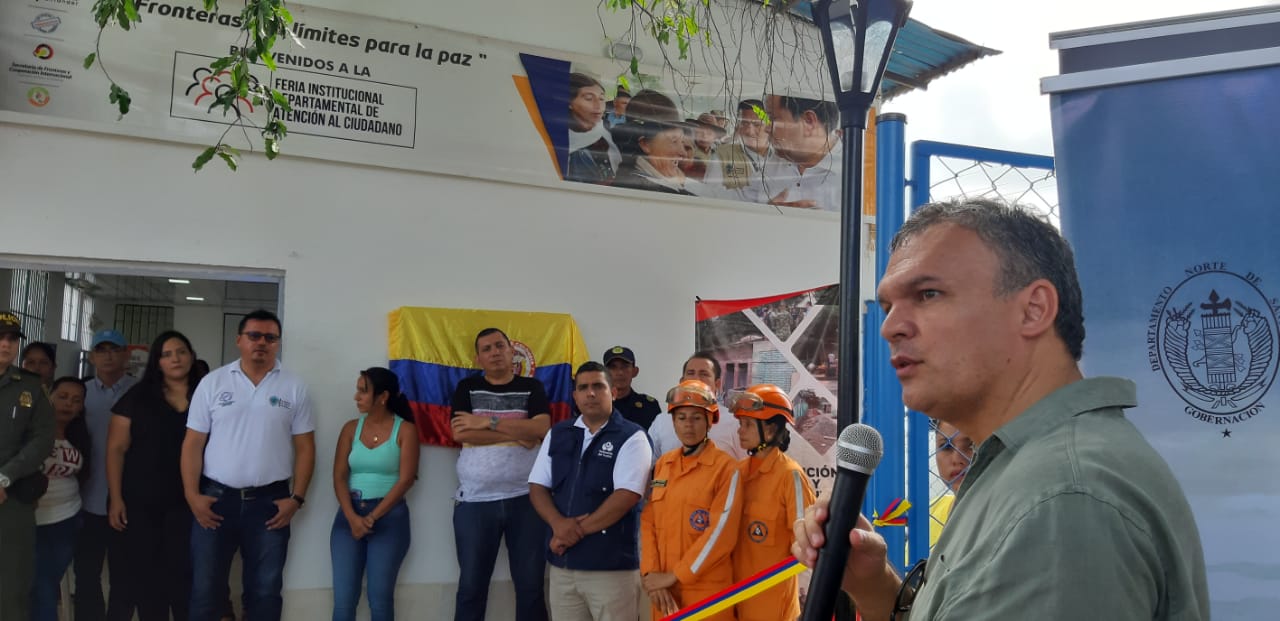 Cancillería participó en la inauguración del Centro de Atención para la población vulnerable en Norte de Santander