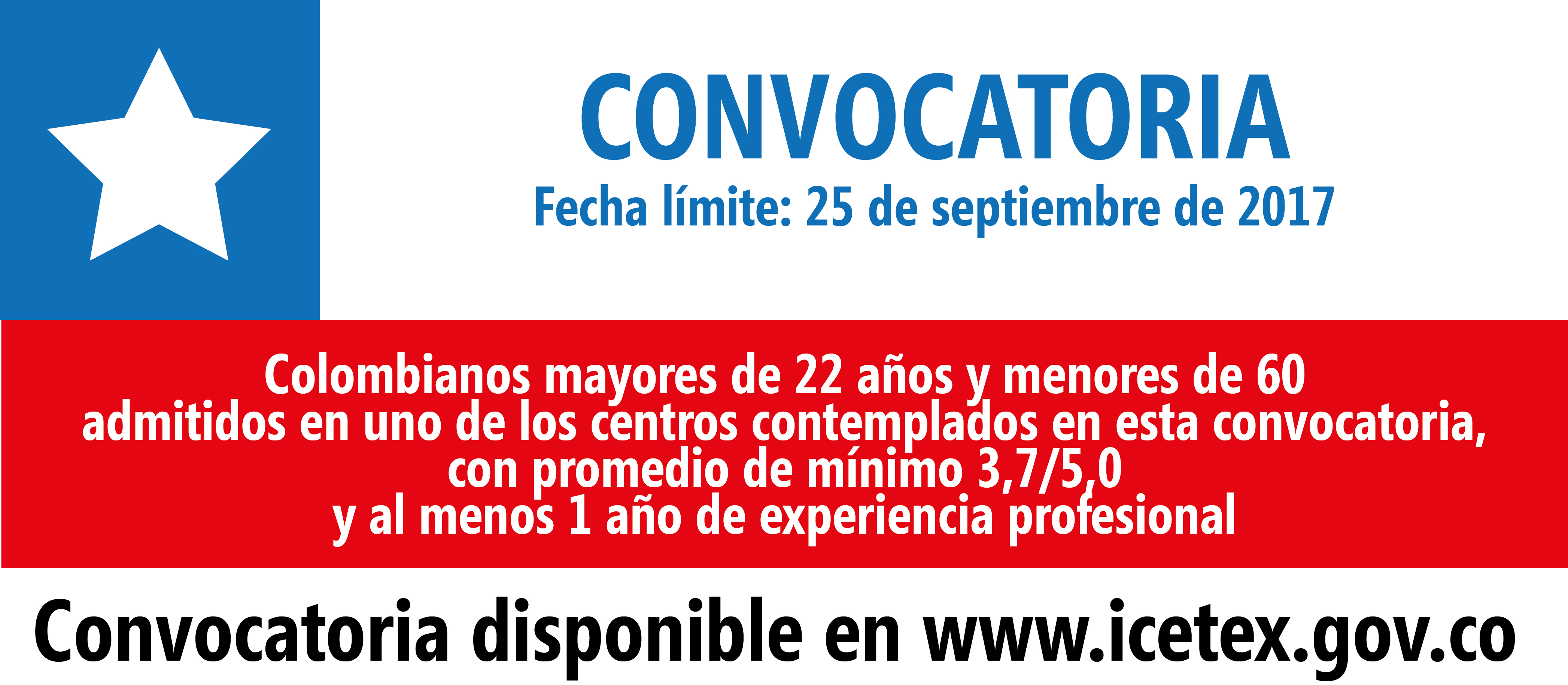 Abierta convocatoria de becas de maestría para estudiar 