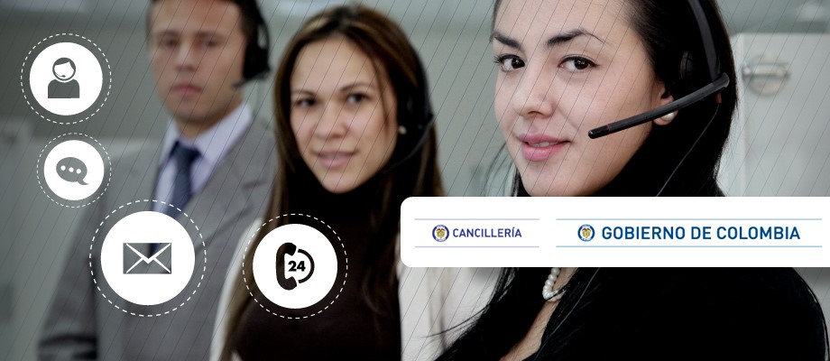 En Semana Santa, el Centro Integral de Atención al Ciudadano de la Cancillería está disponible 24 horas al día para los ciudadanos