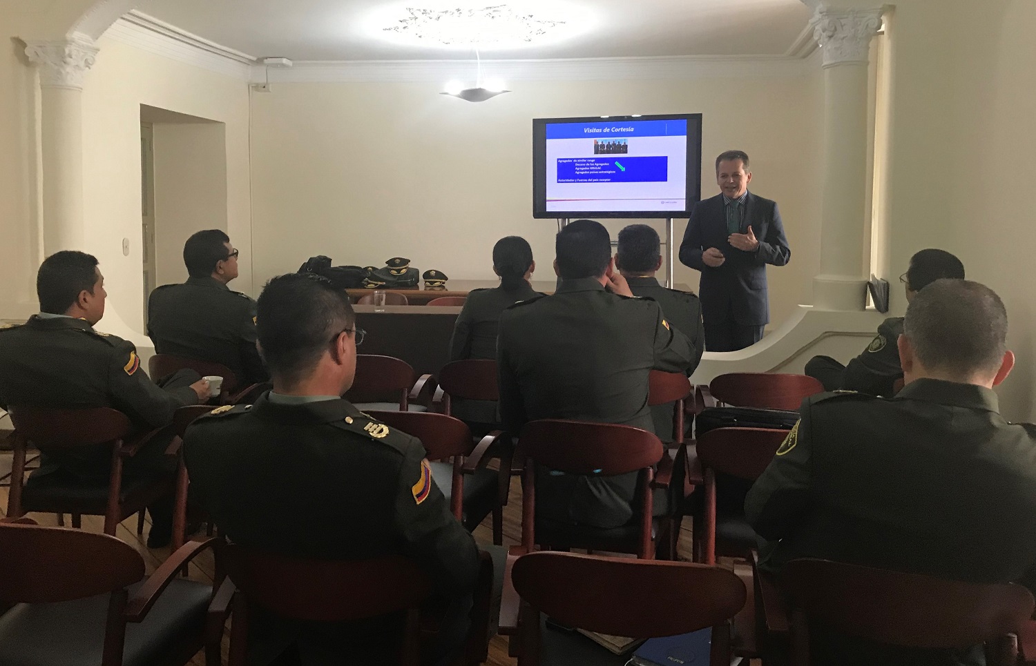 Comenzó el curso para agregados de Policía 2020 en la Academia Diplomática Augusto Ramírez Ocampo