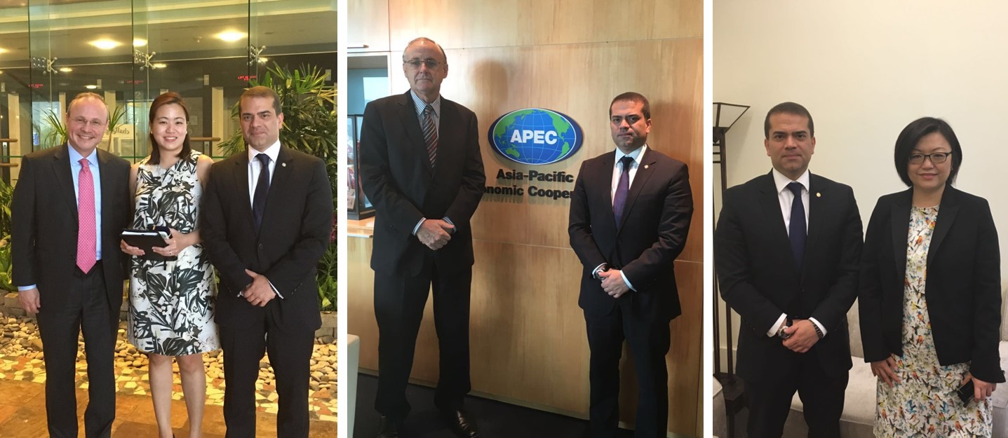Continúa en Singapur gira de trabajo del Director de Asia, África y Oceanía de la Cancillería