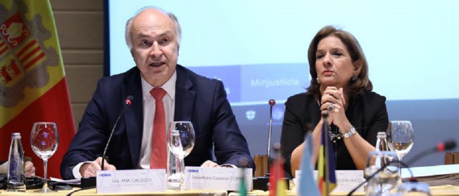 El exministro de Justicia y del Derecho, Enrique Gil Botero, fue elegido como nuevo Secretario General de la Conferencia de Ministros de Justicia de los Países Iberoamericanos