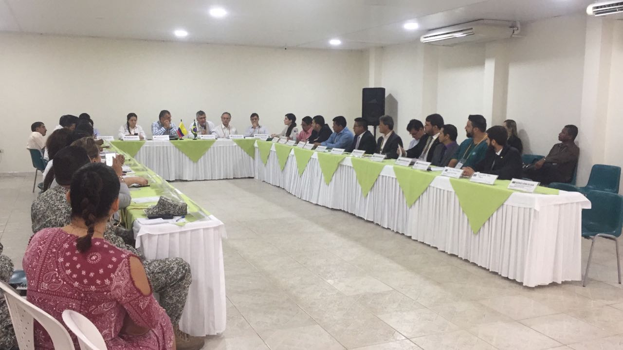 Delegados de las Cancillerías de Colombia y Brasil lideraron la XIX Comisión de Vecindad e Integración