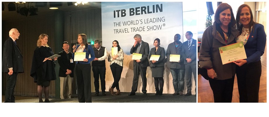 Colombia obtiene premio 'Destino Sostenible' en la Feria de Turismo anual ITB,