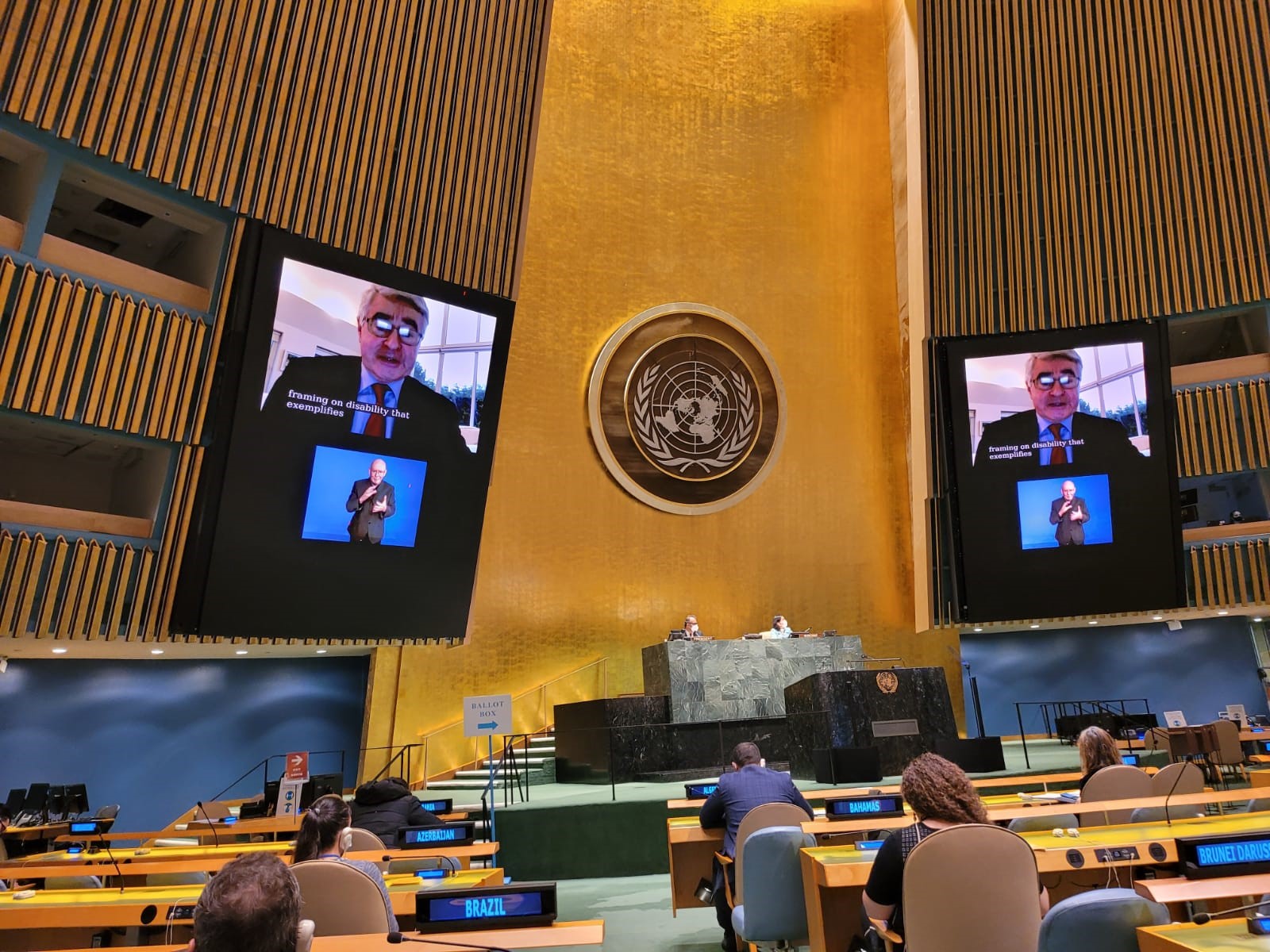 Colombia participa en la Conferencia de los Estados Parte de la Convención sobre los Derechos de las Personas con Discapacidad