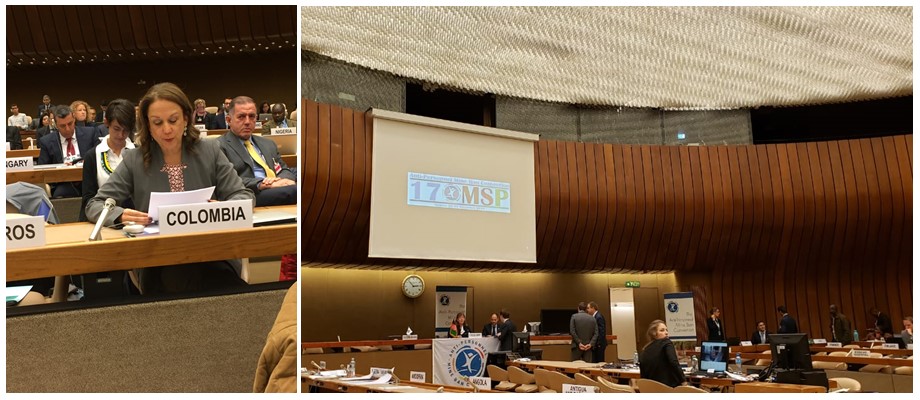 Colombia participa en la XVII Reunión de los Estados Parte de la Convención sobre Prohibición de Minas 
