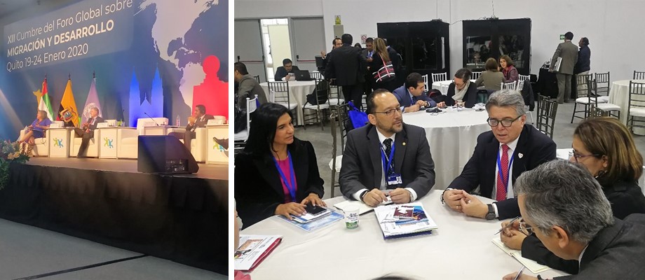 Colombia participó en la Cumbre del Foro Global sobre Migración y Desarrollo
