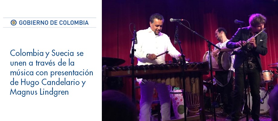 Colombia y Suecia se unen a través de la música con la presentación de Hugo Candelario y Magnus Lindgren