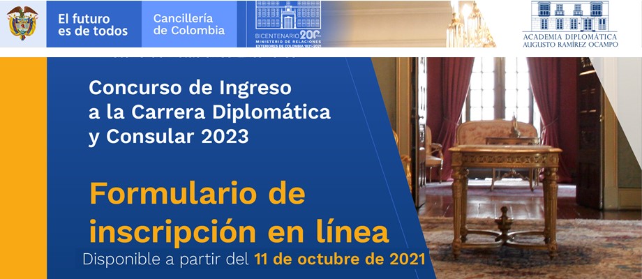 Concurso de Ingreso a la Carrera Diplomática y Consular 