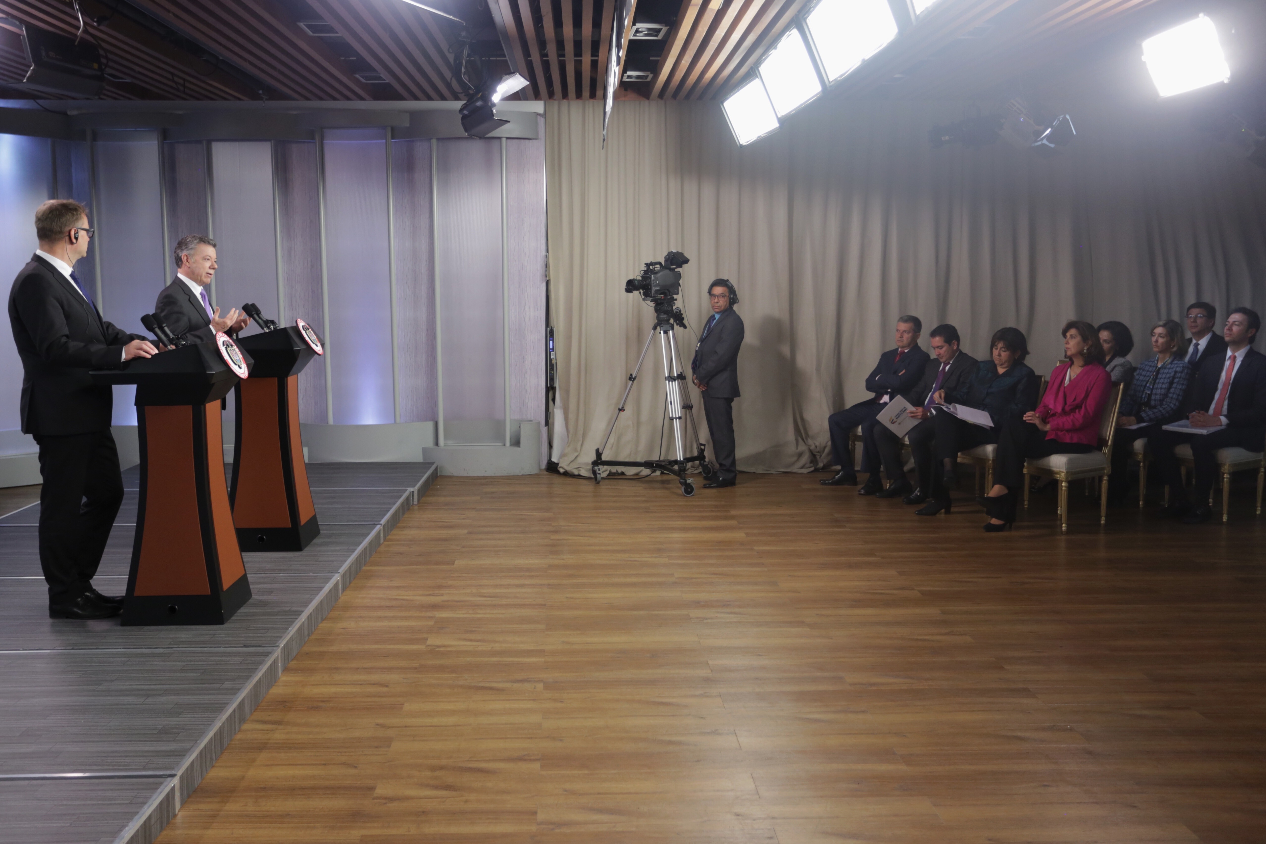 Primer Ministro de Finlandia agradeció a la Canciller Holguín por organizar su visita a Colombia  