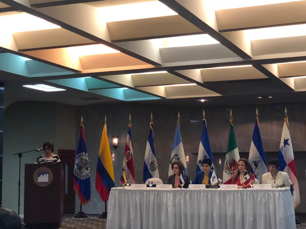 La Embajadora Victoria González participó, por parte de Colombia, en conmemoración del Aniversario del Proyecto Mesoamérica