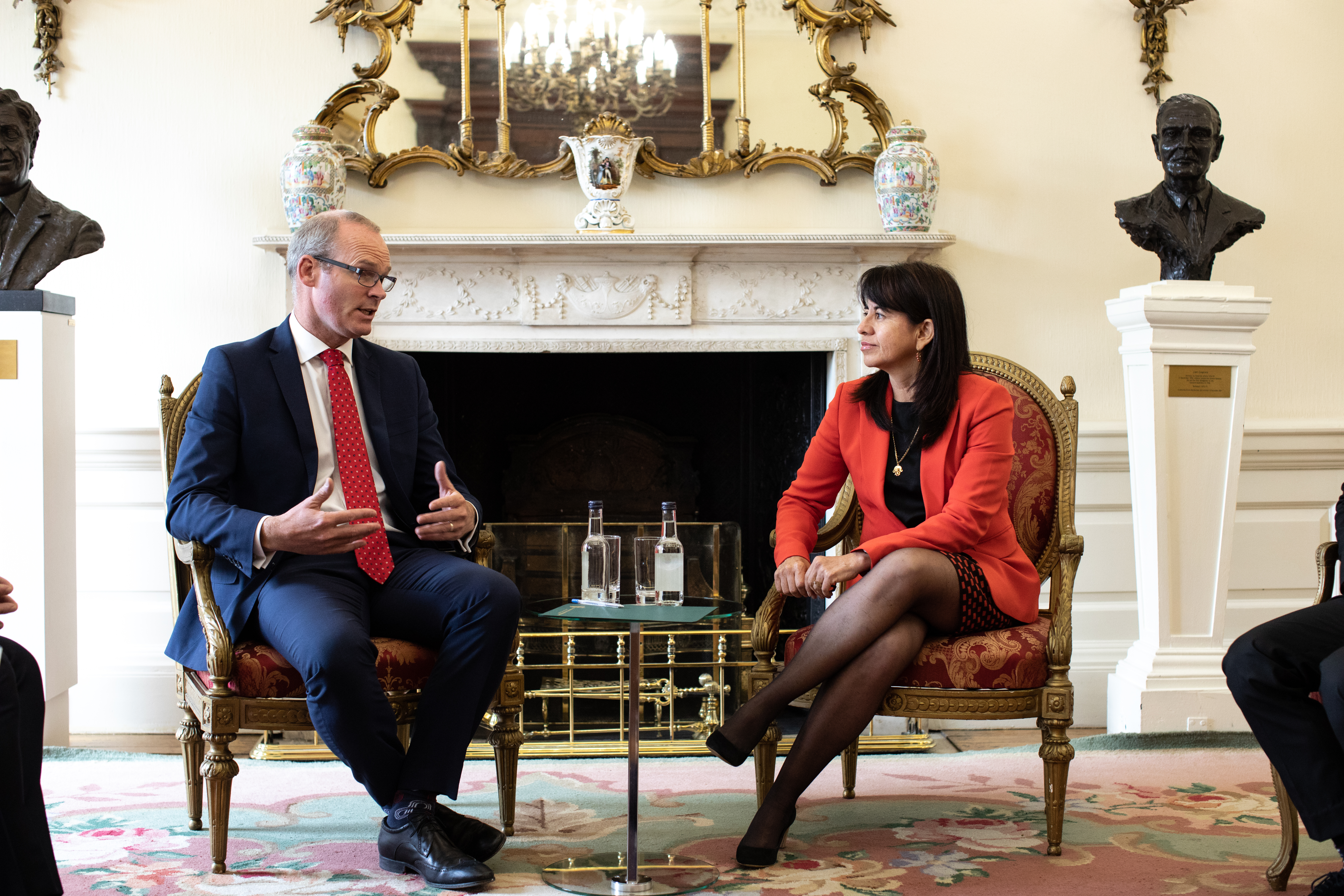 La Jefe de Misión de la Embajada de Colombia en Dublín presentó Cartas de Gabinete ante el Ministro de Asuntos Exteriores de Irlanda