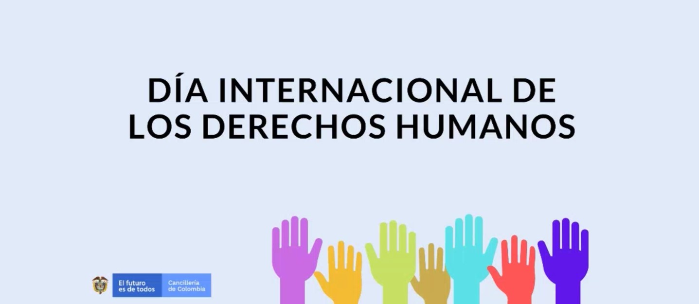 Cancillería se suma a la conmemoración del Día Internacional de los Derechos Humanos