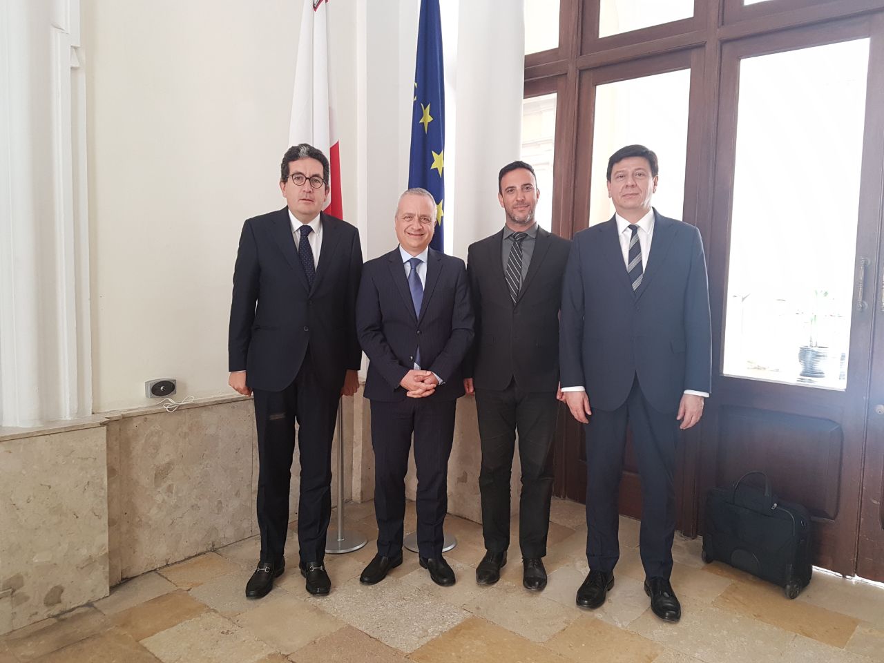 Director de Europa de la Cancillería visitó Malta para desarrollar reunión bilateral con el Subdirector de Relaciones Exteriores