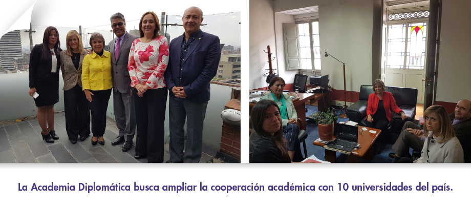 La Academia Diplomática busca ampliar la cooperación académica con 10 universidades del país