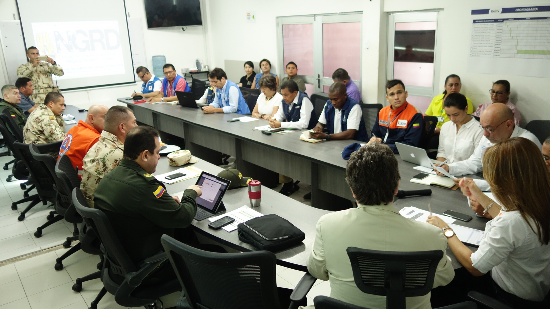 Cancillería participa en el Puesto de Mando Unificado de La Guajira
