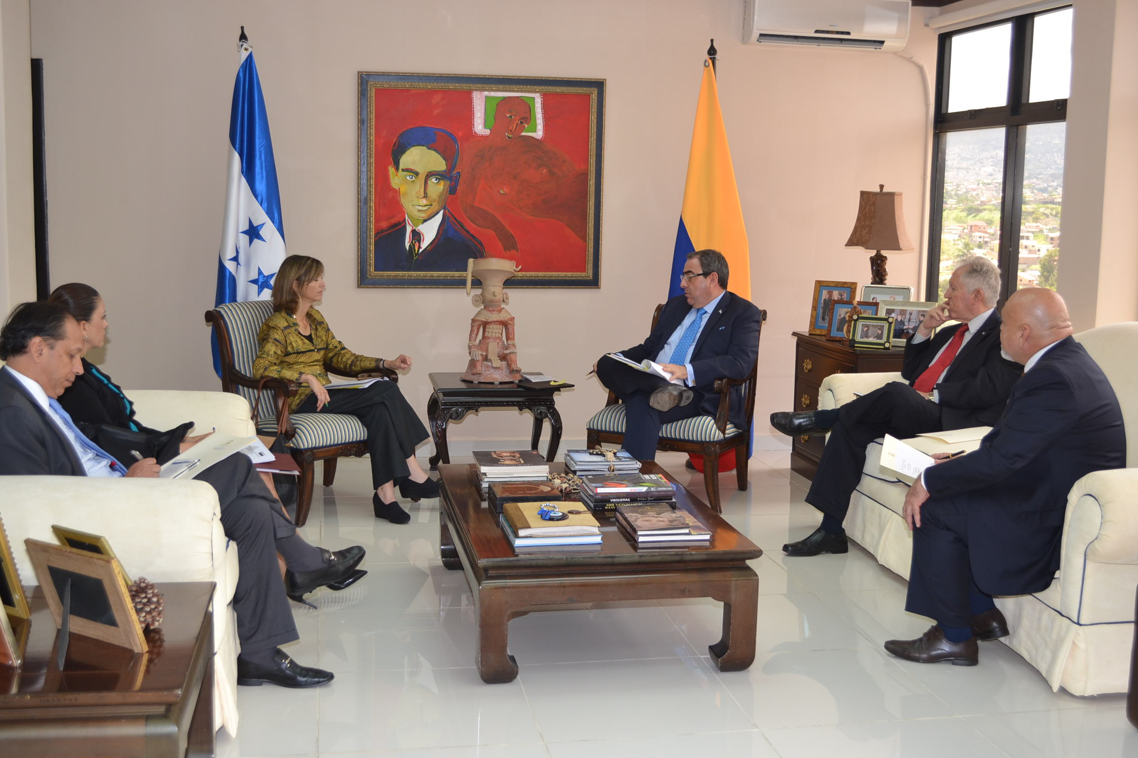 Consultas Políticas y la VI Reunión de la Comisión Mixta Honduras - Colombia