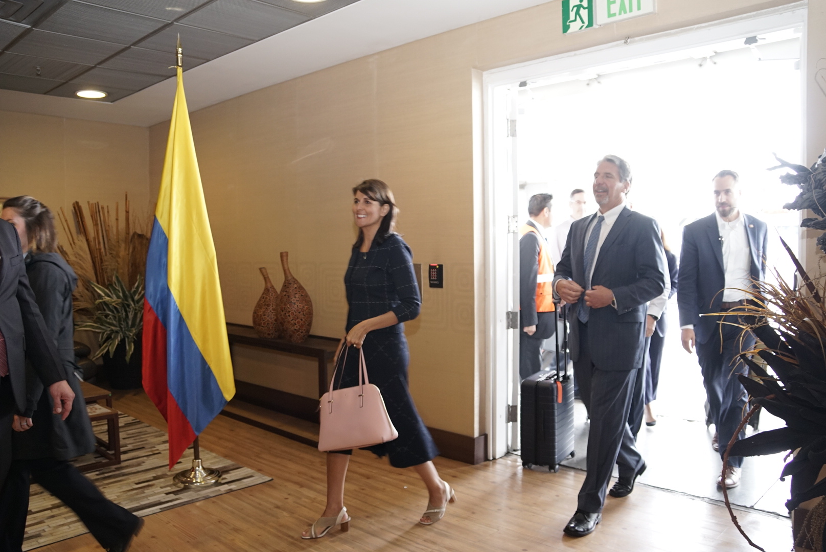 Embajadora de Estados Unidos ante la ONU llegó al país para asistir a la transmisión de mando presidencial 