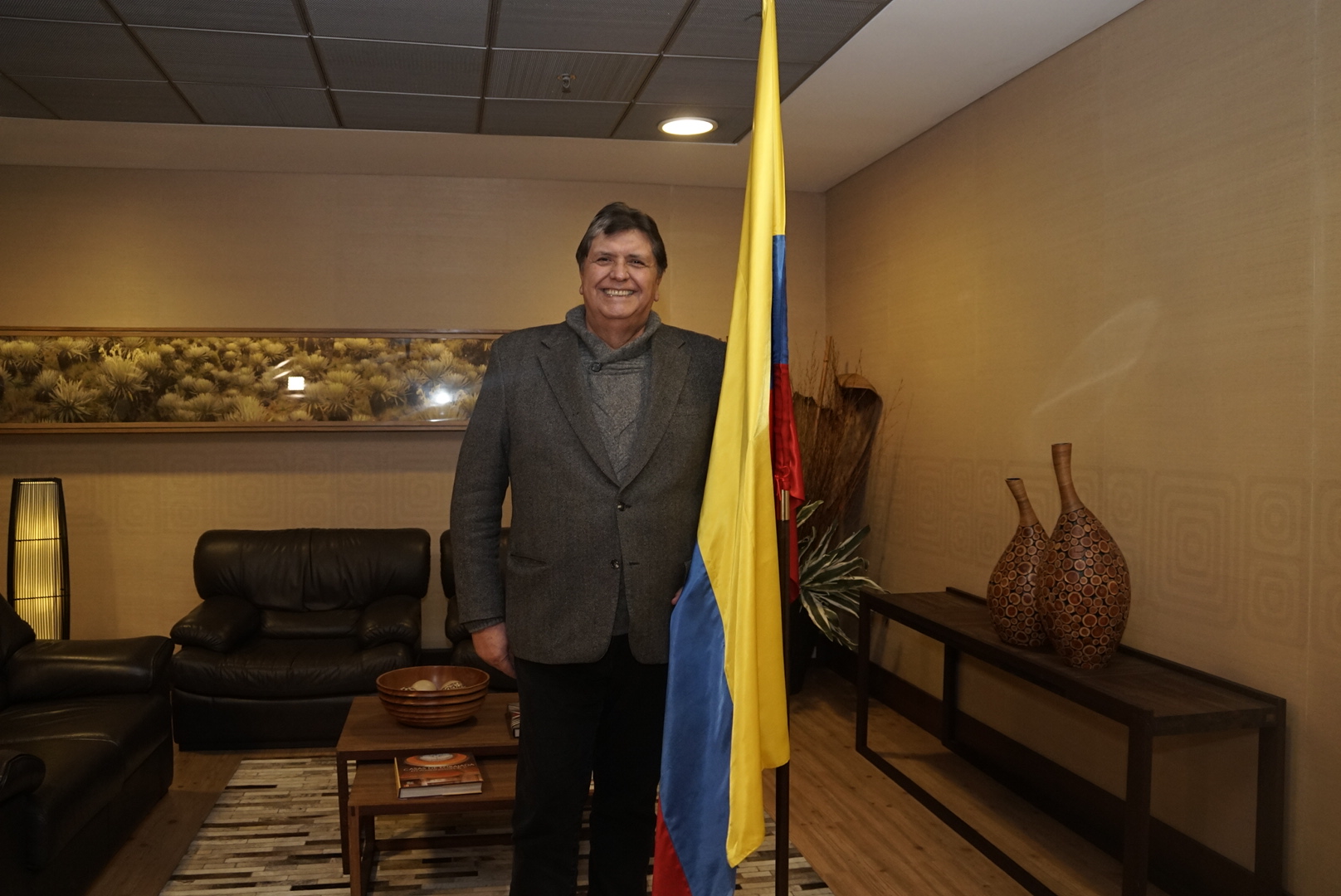 El Expresidente peruano, Alan García, está en Colombia para participar en los actos de posesión del Presidente Iván Duque