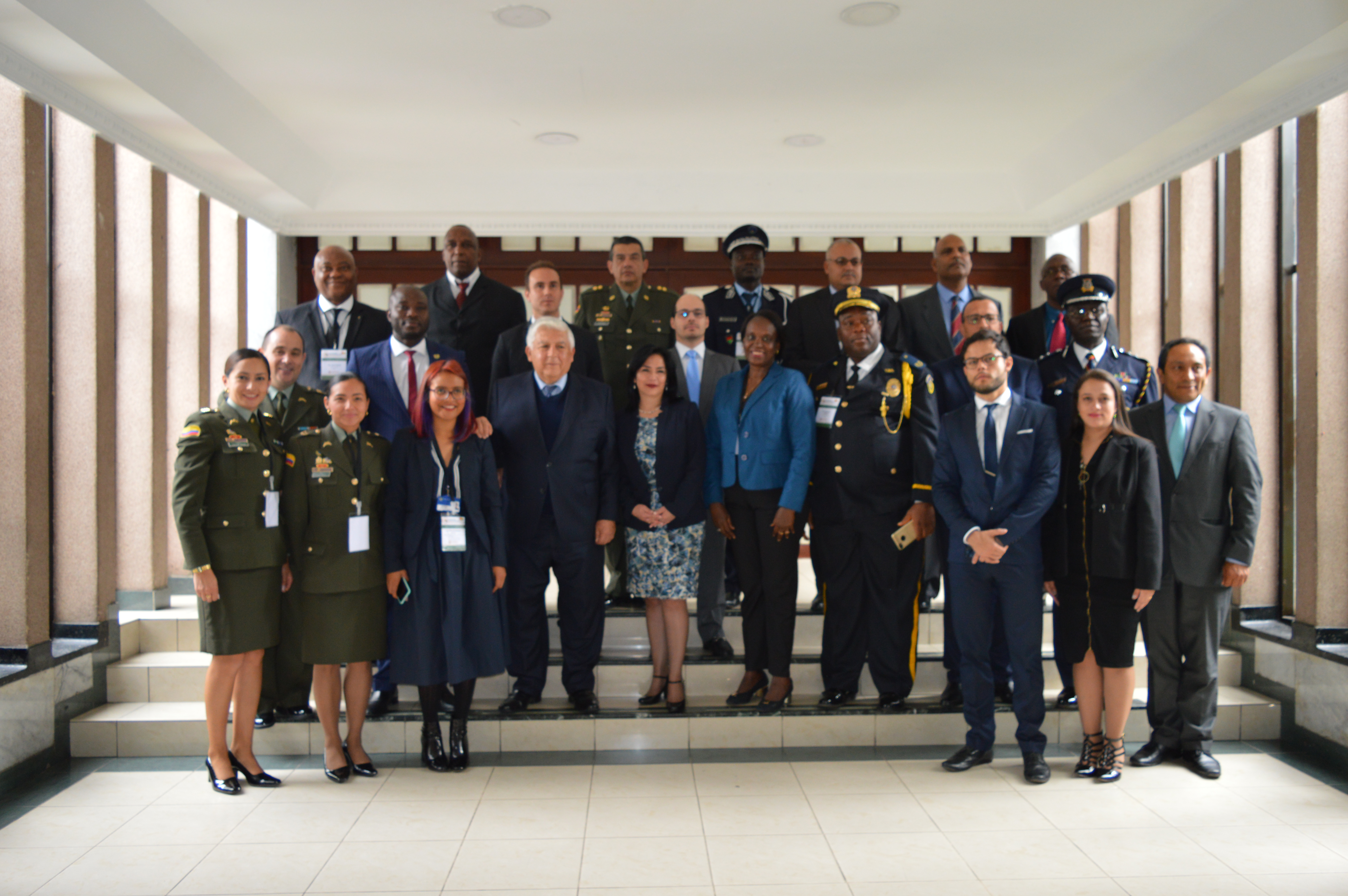 Colombia recibe en Bogotá a 11 delegados de África para la realización del V Seminario Internacional de Cooperación en Seguridad