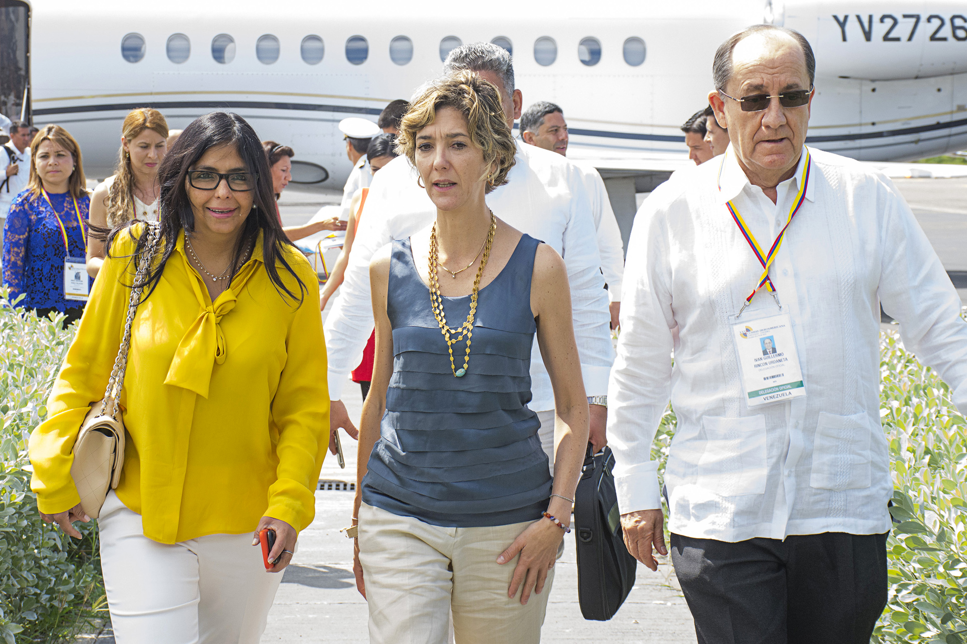 Canciller de Venezuela llegó a Cartagena para asistir a Cumbre Iberoamericana