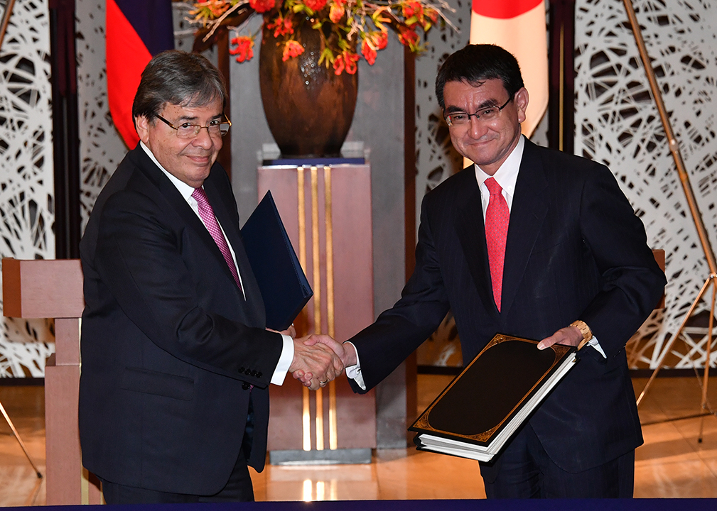 Canciller Trujillo firmó acuerdo para evitar la doble tributación con Japón, como una herramienta para fortalecer “las magníficas relaciones económicas, comerciales, culturales, en materia educativa y de inversión”
