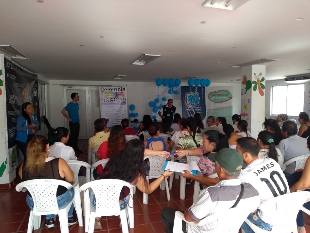 Norte de Santander, escenario de ‘Salir o regresar ¡al derecho!’, la campaña pedagógica que les enseña a los colombianos a migrar correctamente