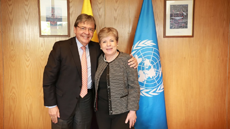 El Canciller Trujillo se entrevistó con la Secretaria de la CEPAL