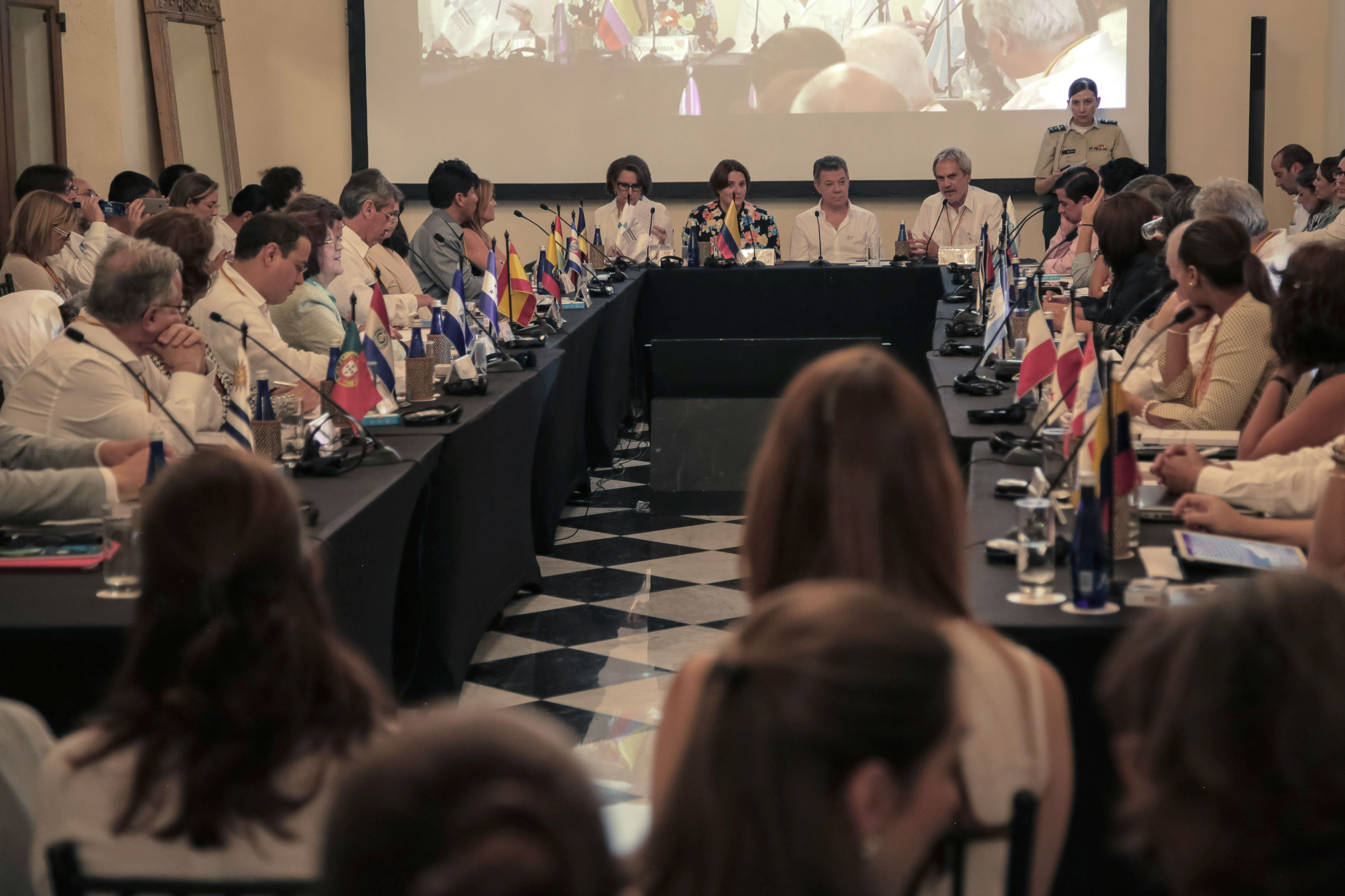 El Ministerio de Relaciones Exteriores acompañó la XVIII Conferencia Iberoamericana de Ministros de Cultura, en Cartagena.