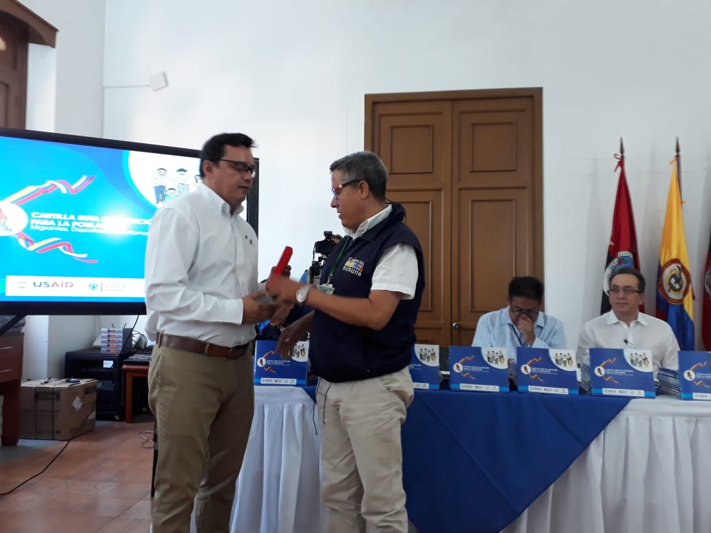 Colombia Nos Une de la Cancillería colombiana recibió reconocimiento por compromiso y responsabilidad con la comunidad en Norte de Santander