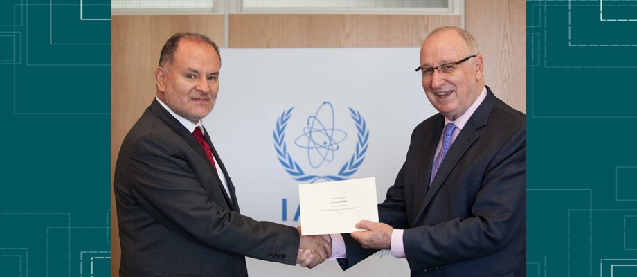 Representante Permanente de Colombia ante Naciones Unidas en Viena presentó cartas credenciales al Director del Organismo Internacional de Energía Atómica