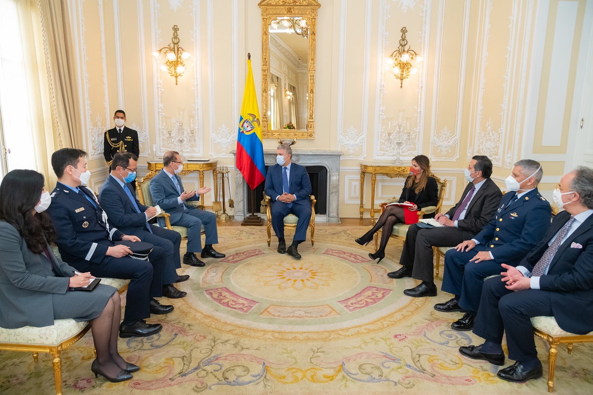 Embajadores de Australia, Corea, Países Bajos, Suecia y Venezuela presentaron cartas credenciales ante el Presidente Iván Duque