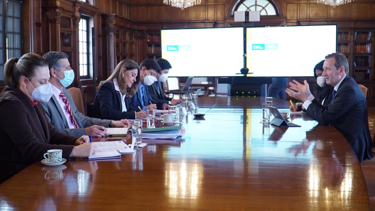Vicepresidente y Canciller, Marta Lucia Ramírez, busca profundizar relación bilateral con Reino Unido