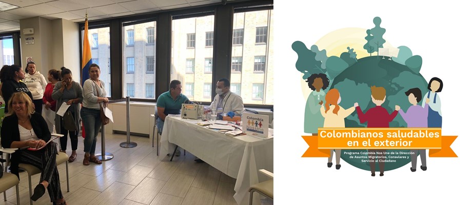 En octubre, colombianos residentes en más 20 ciudades del mundo tendrán servicios de salud gratuitos En octubre, colombianos residentes en más 20 ciudades del mundo tendrán servicios de salud