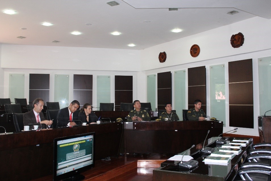 La Academia Diplomática Augusto Ramírez Ocampo adelantó el primer Comité de Coordinación y Seguimiento al Convenio suscrito con la Dirección de Escuelas de la Policía Nacional