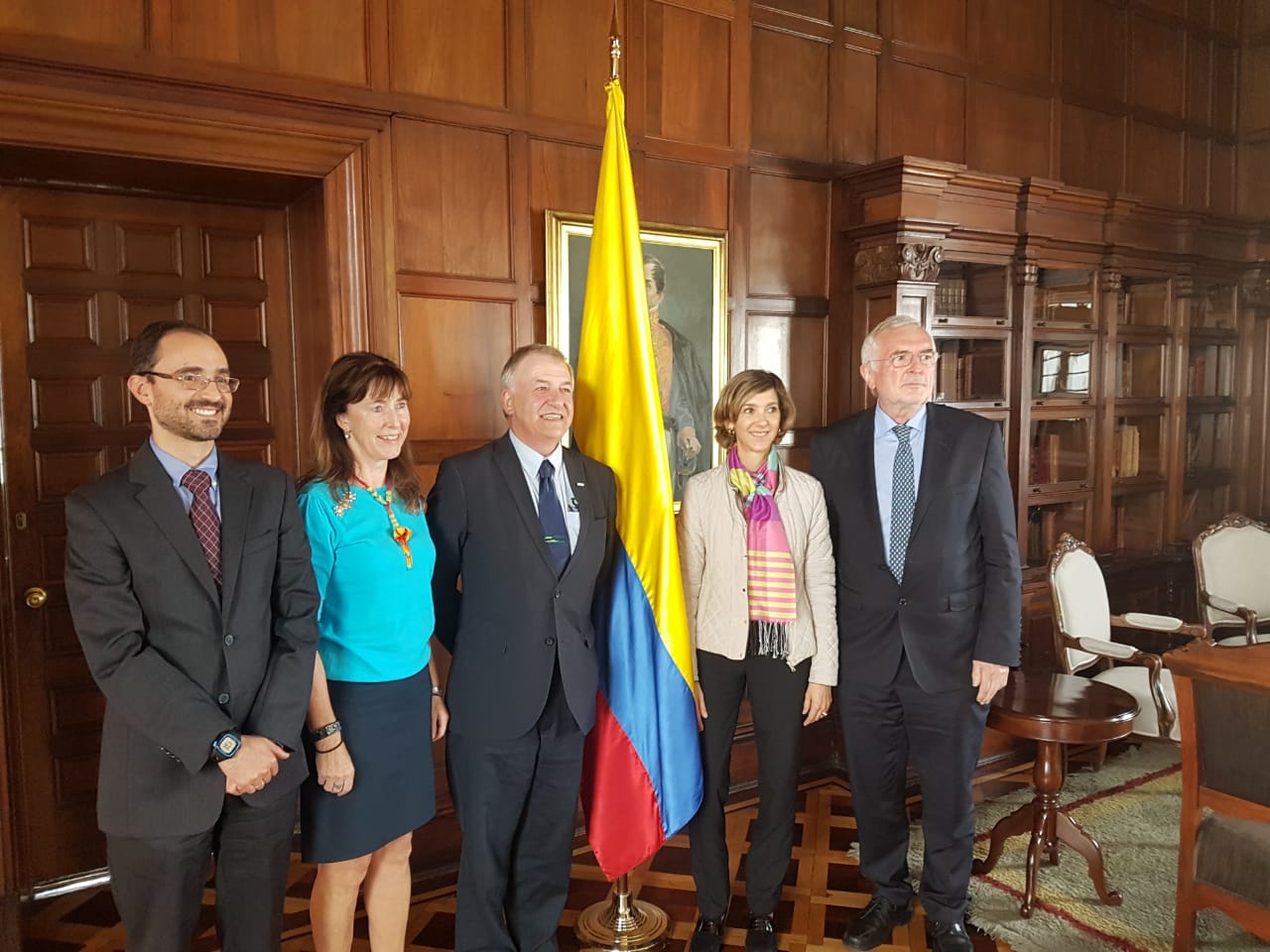 Viceministra de Relaciones Exteriores, Patti Londoño, presidió la reunión de cierre de la visita de la delegación de la Autoridad Agrícola y Alimentaria de Irlanda-Teagasc