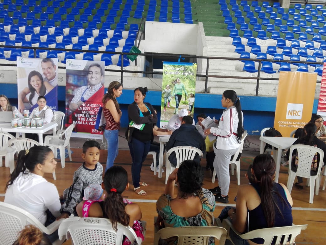 Más de 1.500 personas asistieron a la Feria de Servicios en Ocaña