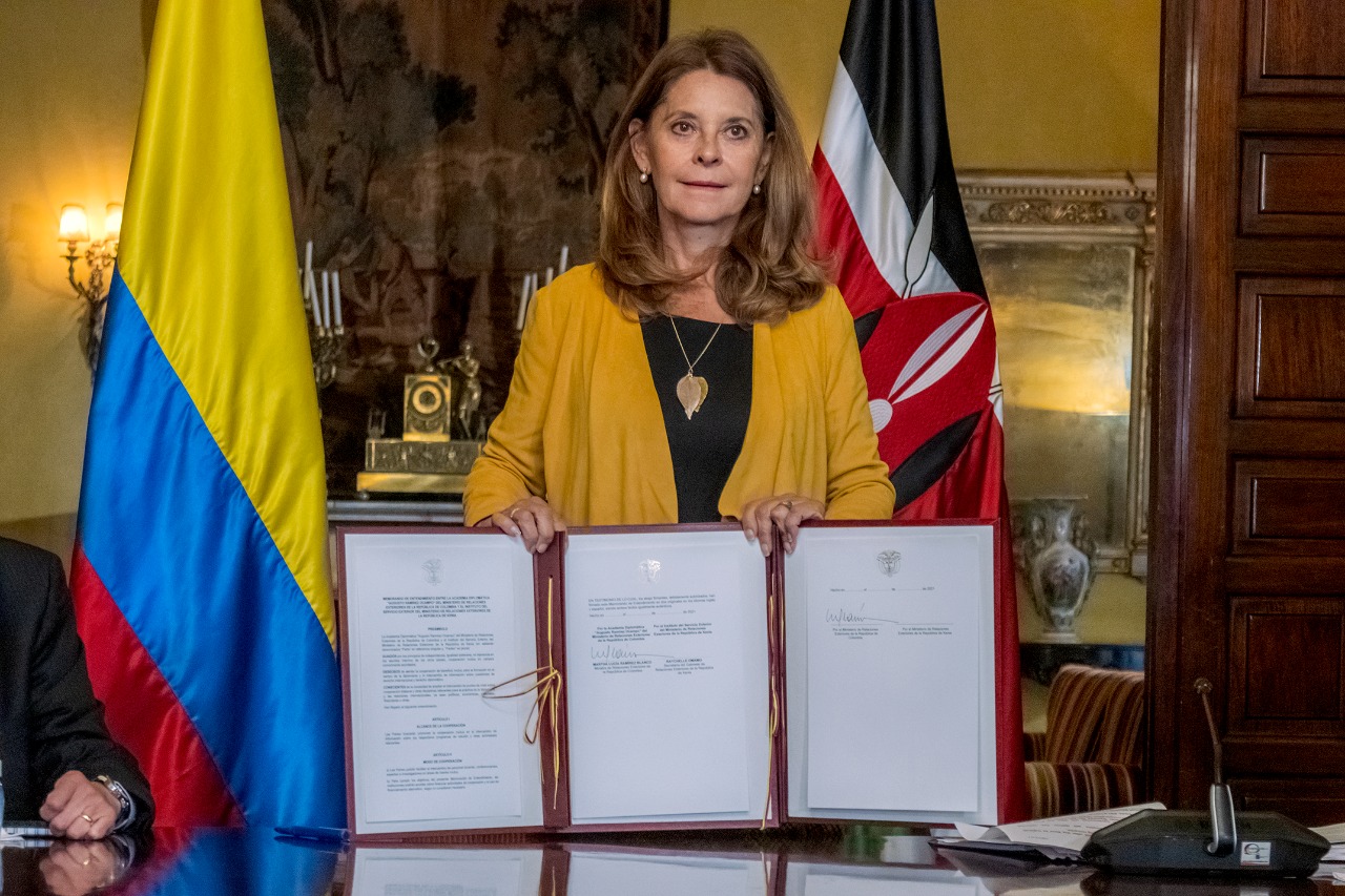 Con firma de dos nuevos instrumentos, Colombia le apuesta a dinamizar relaciones diplomáticas con Kenia