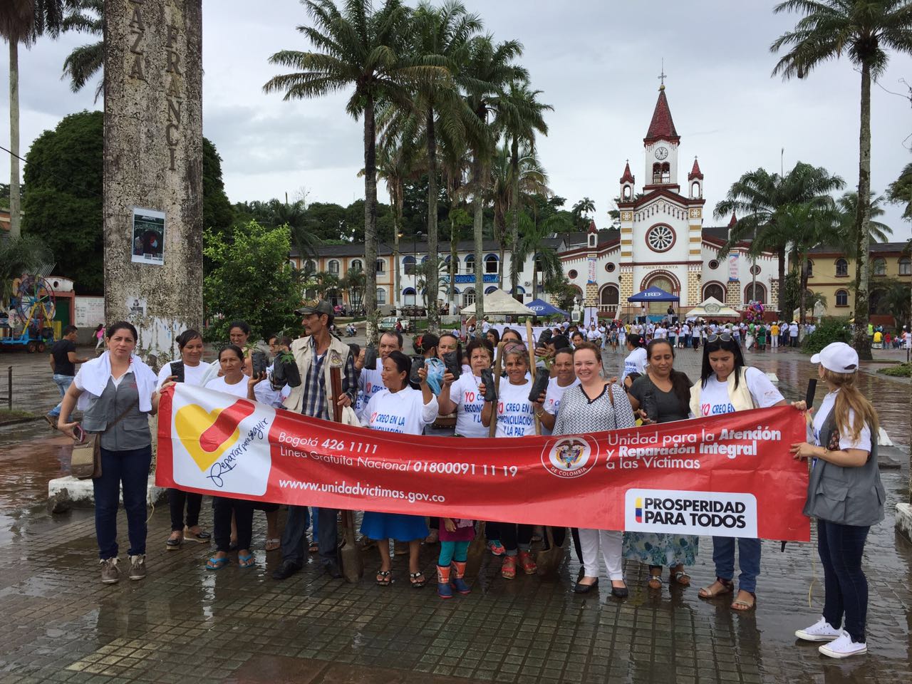 Cancillería participó en conmemoración del Día Nacional de la Memoria y la Solidaridad con las Víctimas en Florencia, Caquetá