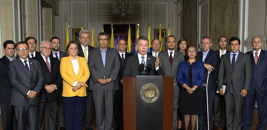 Alocución del Presidente Juan Manuel Santos sobre decisiones de La Haya