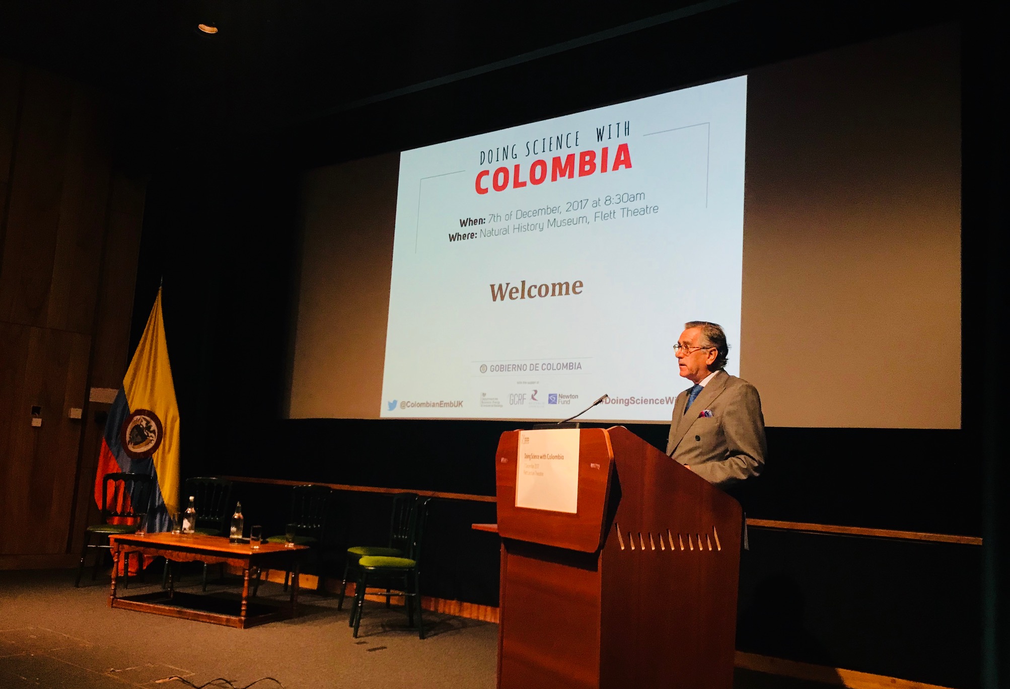 La Embajada de Colombia en Londres realizó el foro  ‘Doing Science With Colombia’