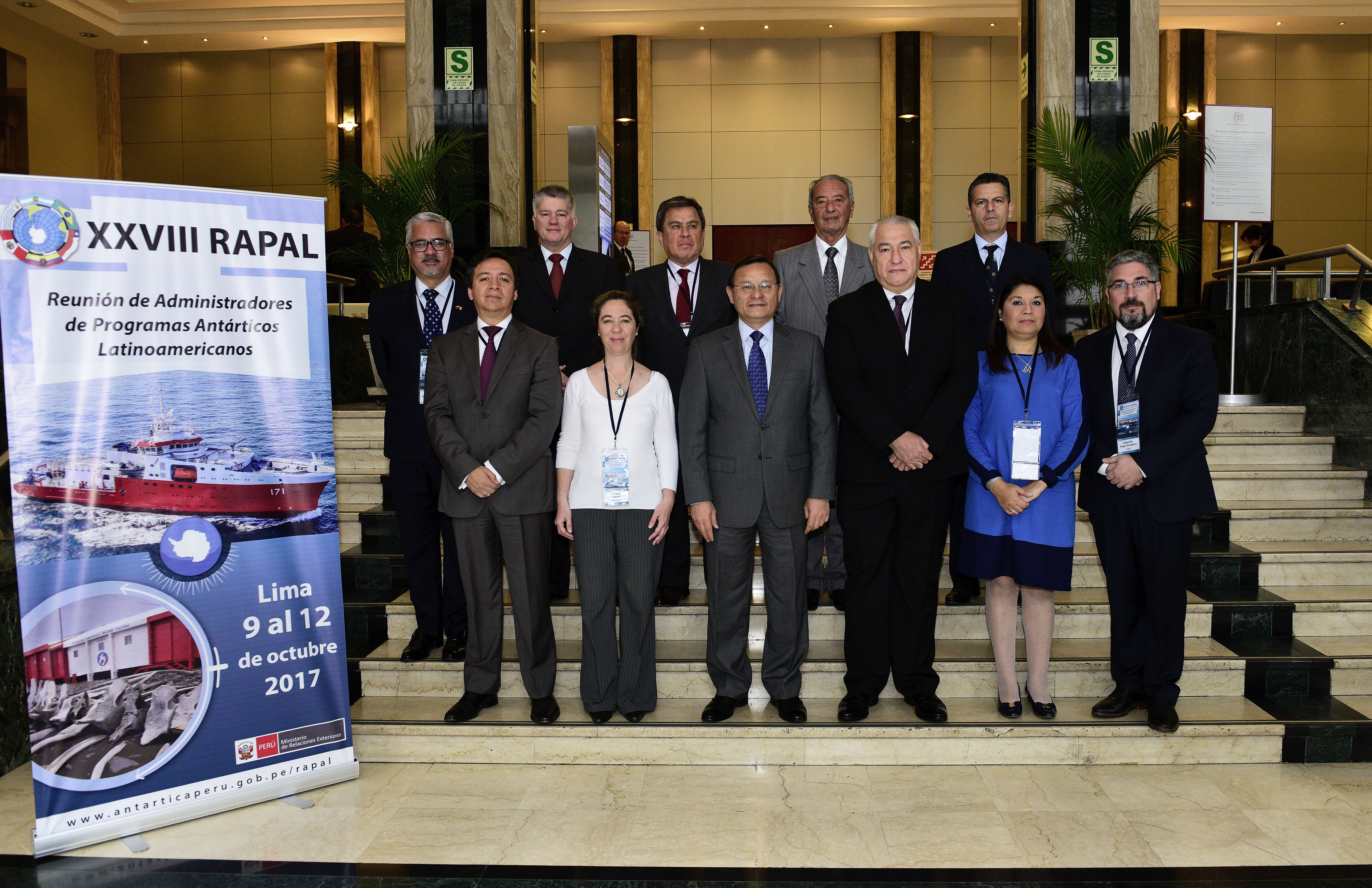El Director de Soberanía de la Cancillería presidió la delegación colombiana en la XXVIII Reunión de los Administradores de Programas Antárticos Latinoamericanos (Rapal) 