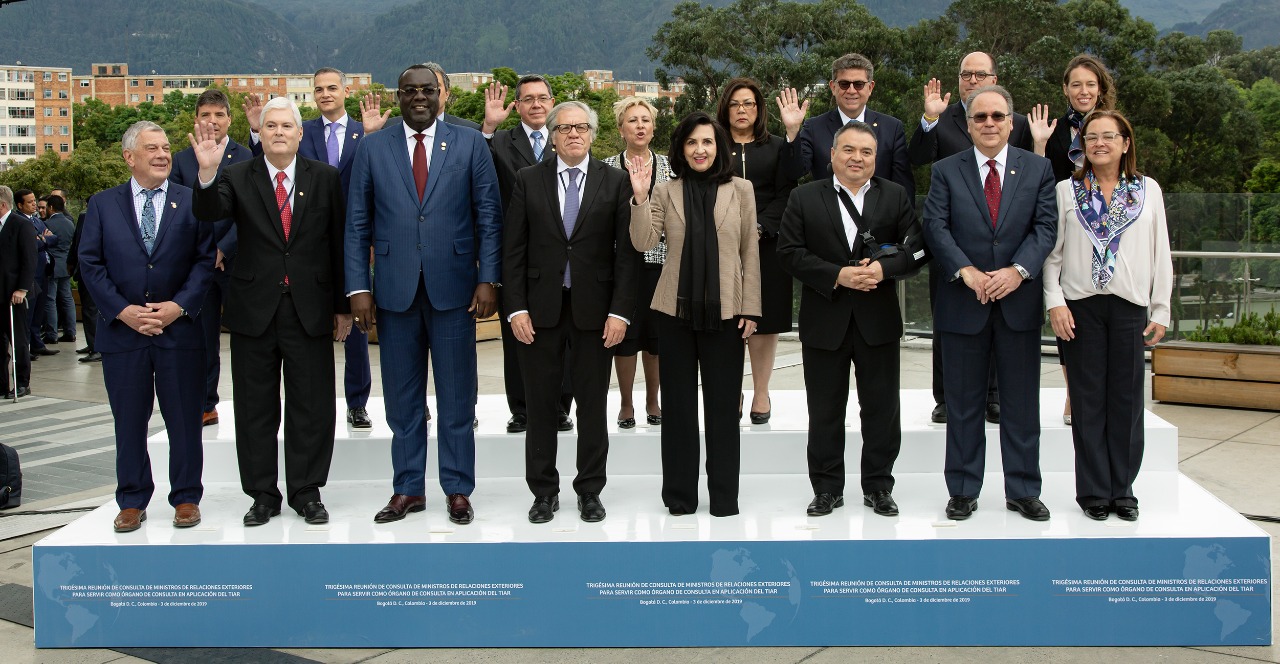 Foto oficial de la 30 reunión de Ministros de Relaciones Exteriores del Tratado Interamericano de Asistencia Recíproca – TIAR