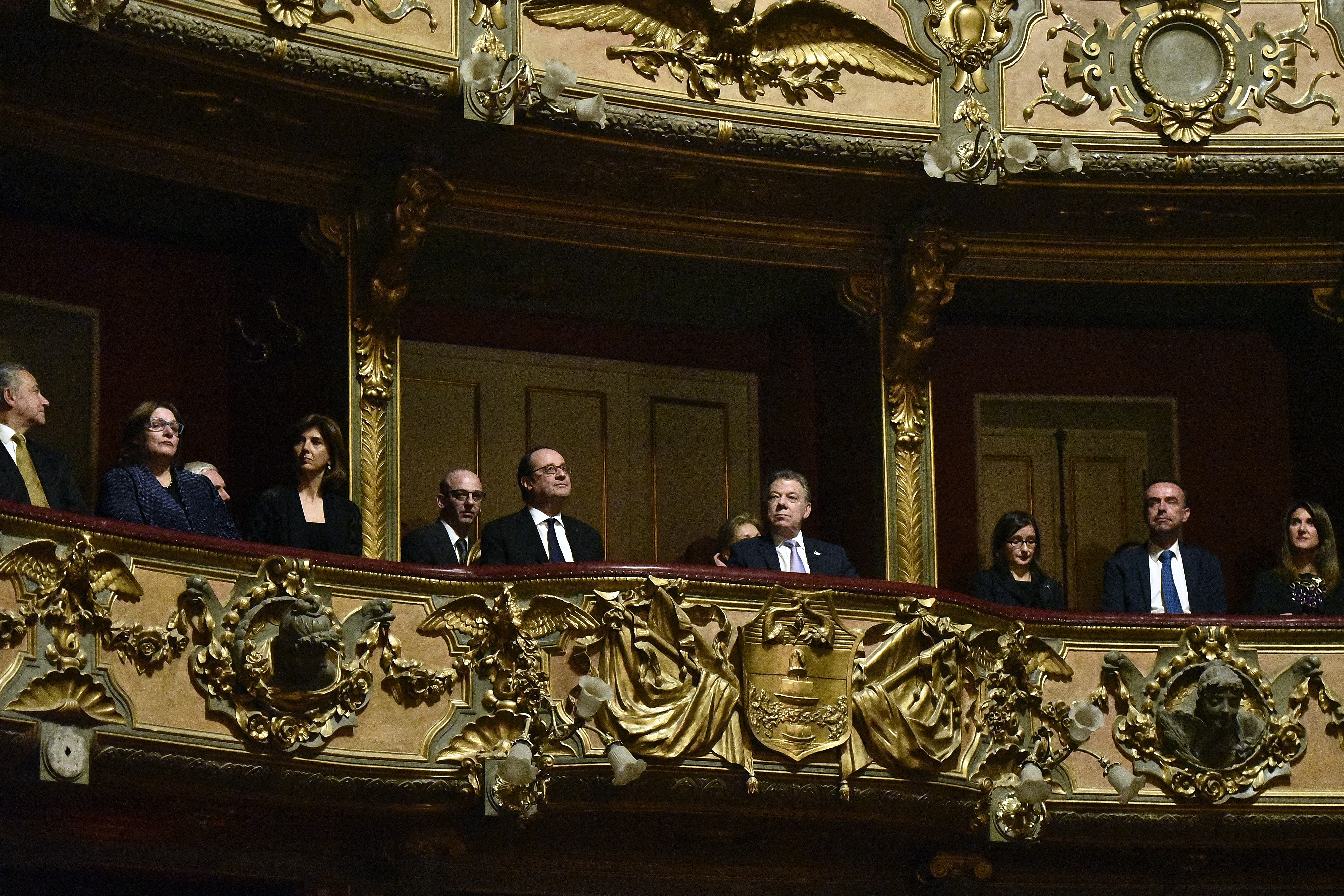 Canciller asistió al evento artístico del Año Colombia-Francia 2017 en el teatro Colón, el cual estuvo presidido por los Presidentes Juan Manuel Santos y Francois Hollande