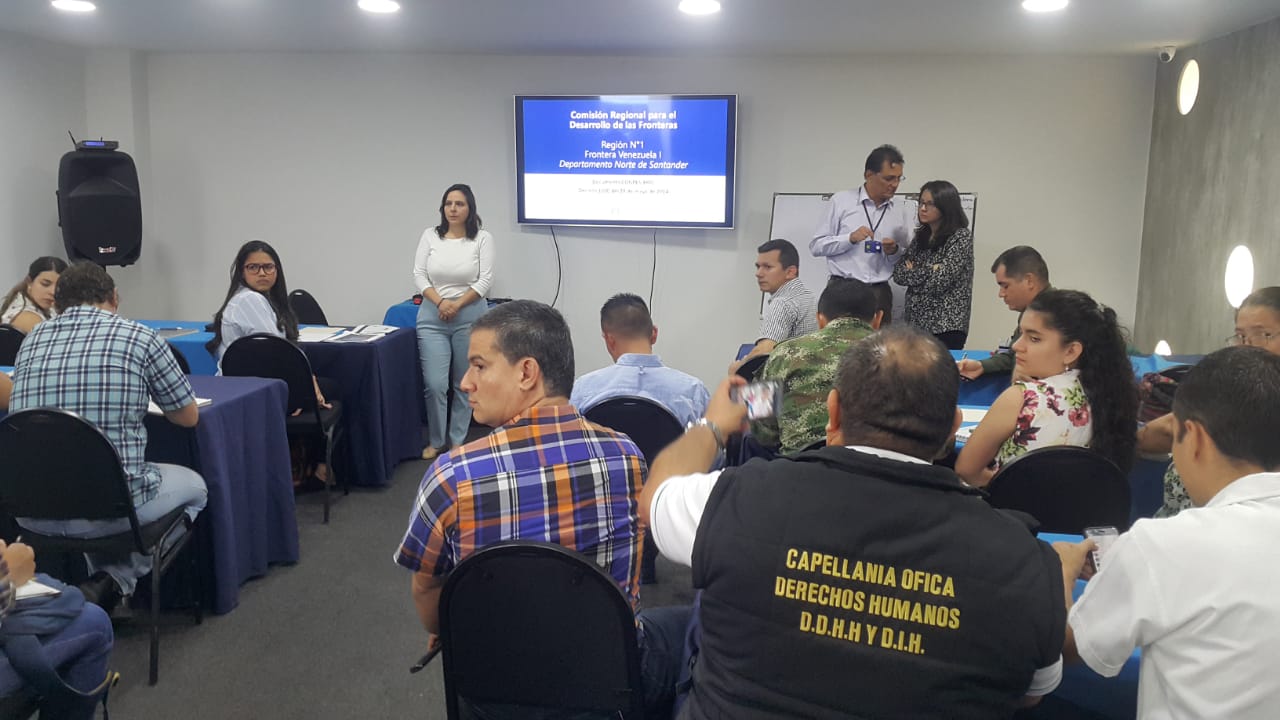 Dirección para el Desarrollo y la Integración Fronteriza y DNP, lideraron reunión para recolección de insumos del Plan Nacional de Desarrollo ‘Pacto por Colombia’