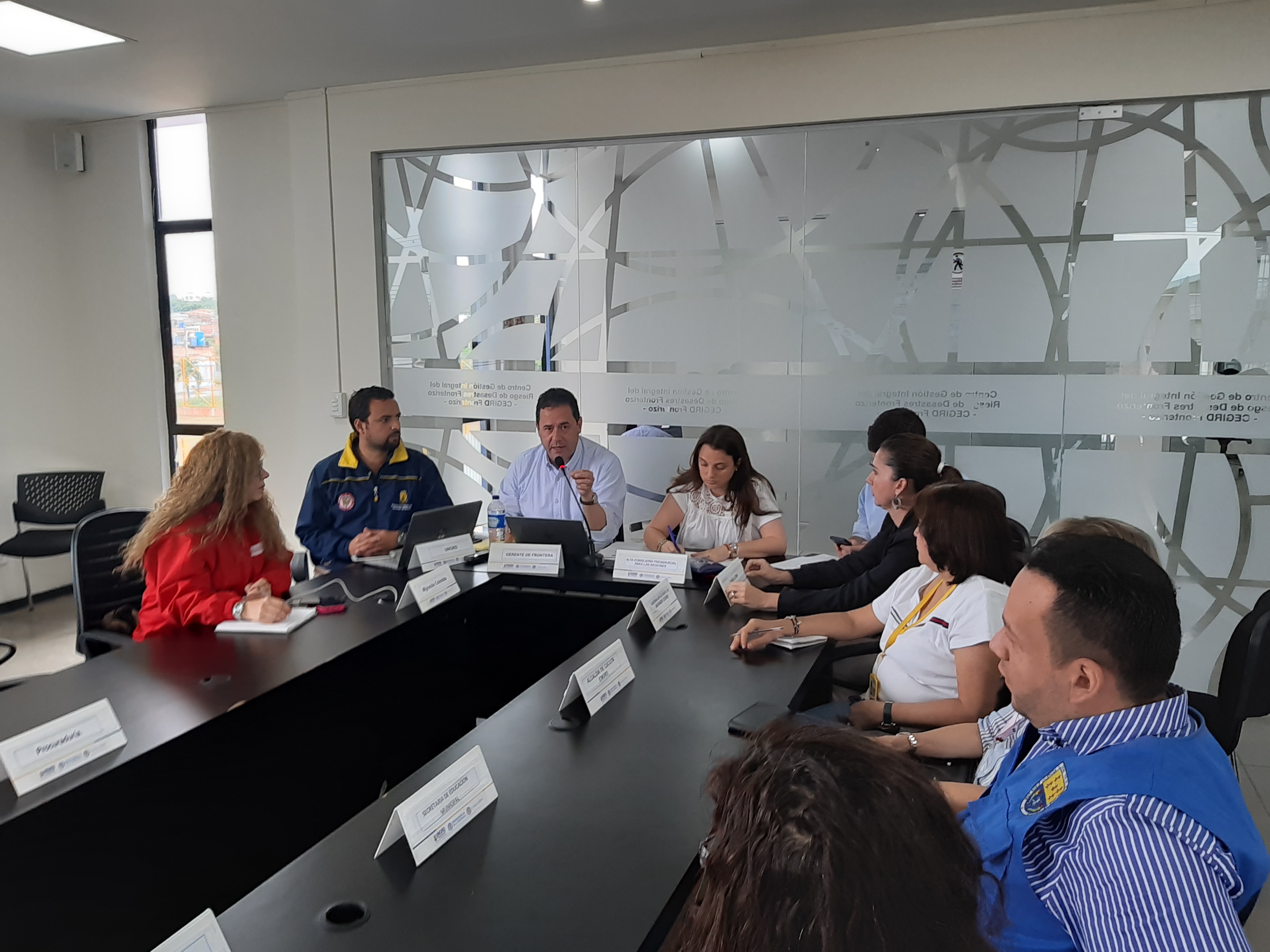 Gerencia de Frontera con Venezuela de Presidencia, Cancillería y la Agencia Presidencial de Cooperación (APC-Colombia) entregan balance de la cooperación internacional en Norte de Santander para la crisis migratoria 