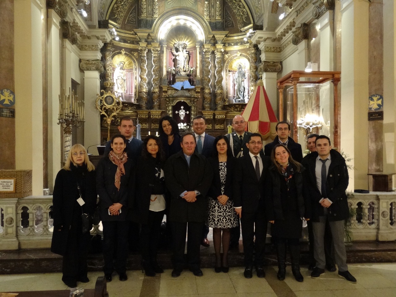Con una misa, el Consulado de Colombia en Buenos Aires se sumó a la visita del Papa Francisco 