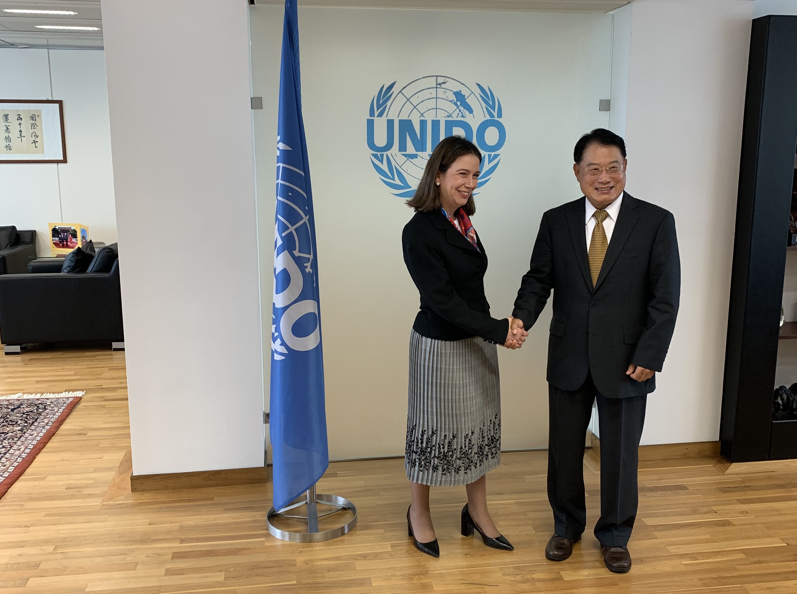 Viceministra de Asuntos Multilaterales se reunió con el Director General de la Organización de las Naciones Unidas 